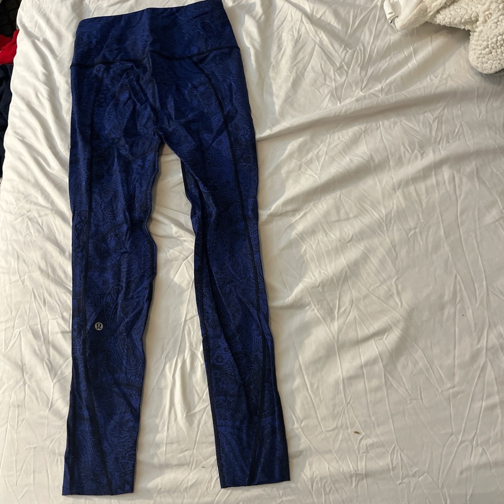 lululemon athletica Blue Leggings